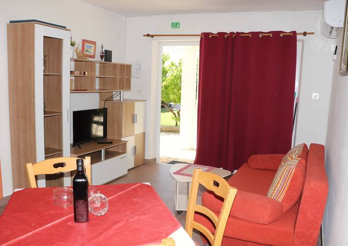 Ferienhaus mit Meerblick für 3 Personen, mit Meerblick und Garten sowie Terrasse in Barbat na Rabu - 2