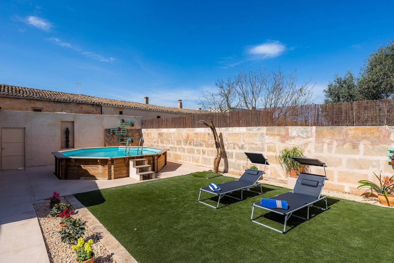 Ferienhaus Cas Padri Pep mit Pool, Wlan, Garten und Terrasse in Ariany, Mallorca Inselmitte