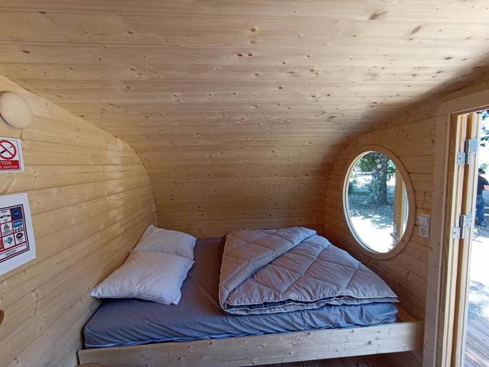 Camping pour 2 personnes, avec jardin, animaux acceptés dans le Morbihan - 4