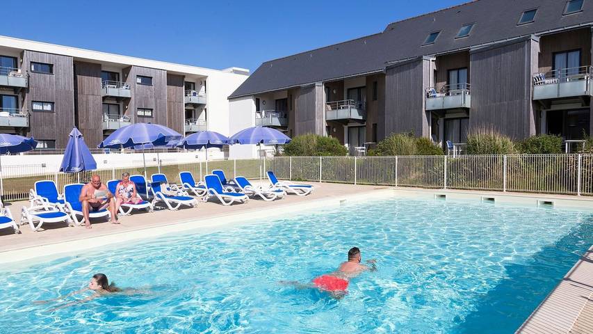 Appartement de vacances pour 6 personnes, avec piscine à Guidel