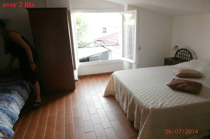 Beach<100m. Air conditioning. Wifi. Enclosed garden. bbc. Parking.opt car. No. of activities in Borgo, Bastia und Umgebung