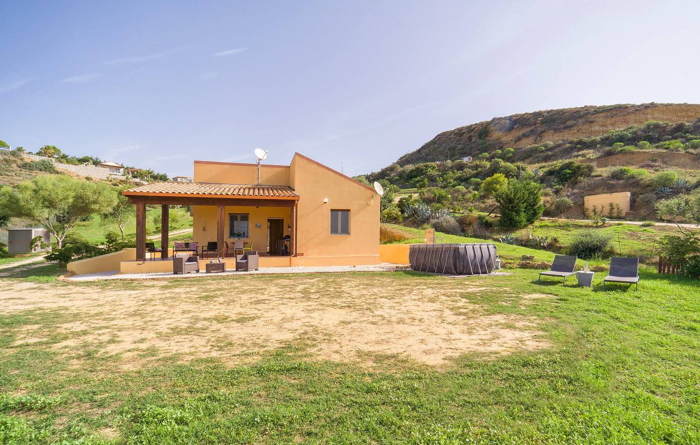 Appartamento vista mare con piscina e terrazza in Realmonte, Provincia di Agrigento