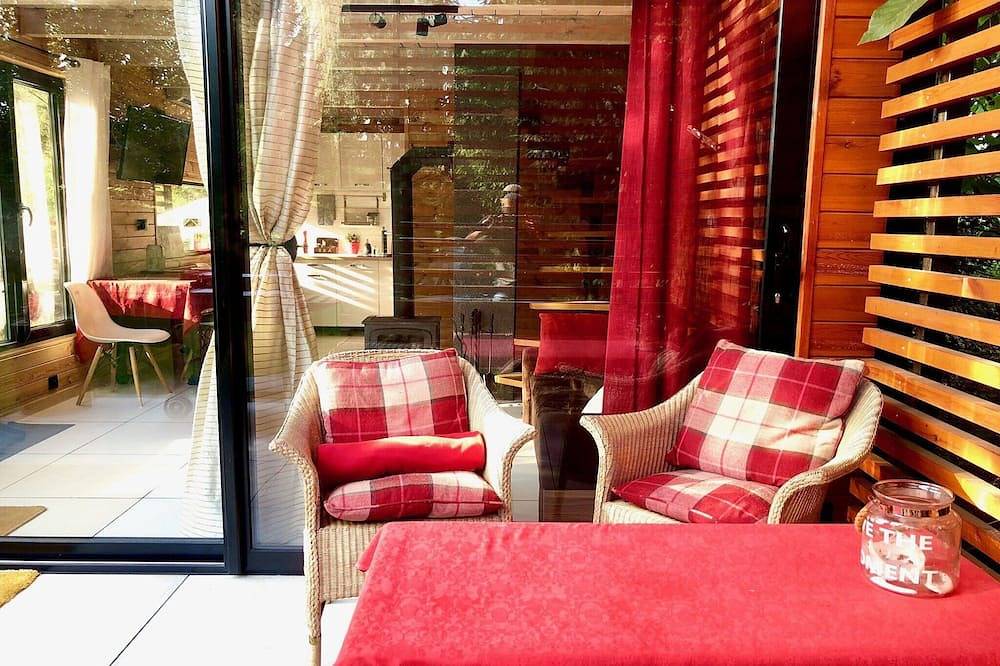 Cottage a Dlugosiodlo vicino alla foresta in Masowien