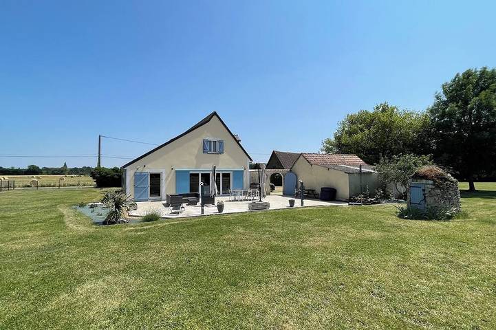 Maison de vacances pour 10 personnes, avec jardin, animaux acceptés