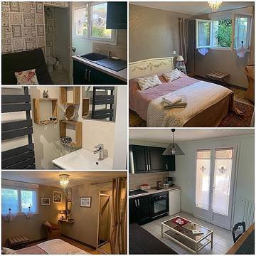 Cottage pour 2 personnes, avec piscine et jardin à Saint-Priest-sous-Aixe