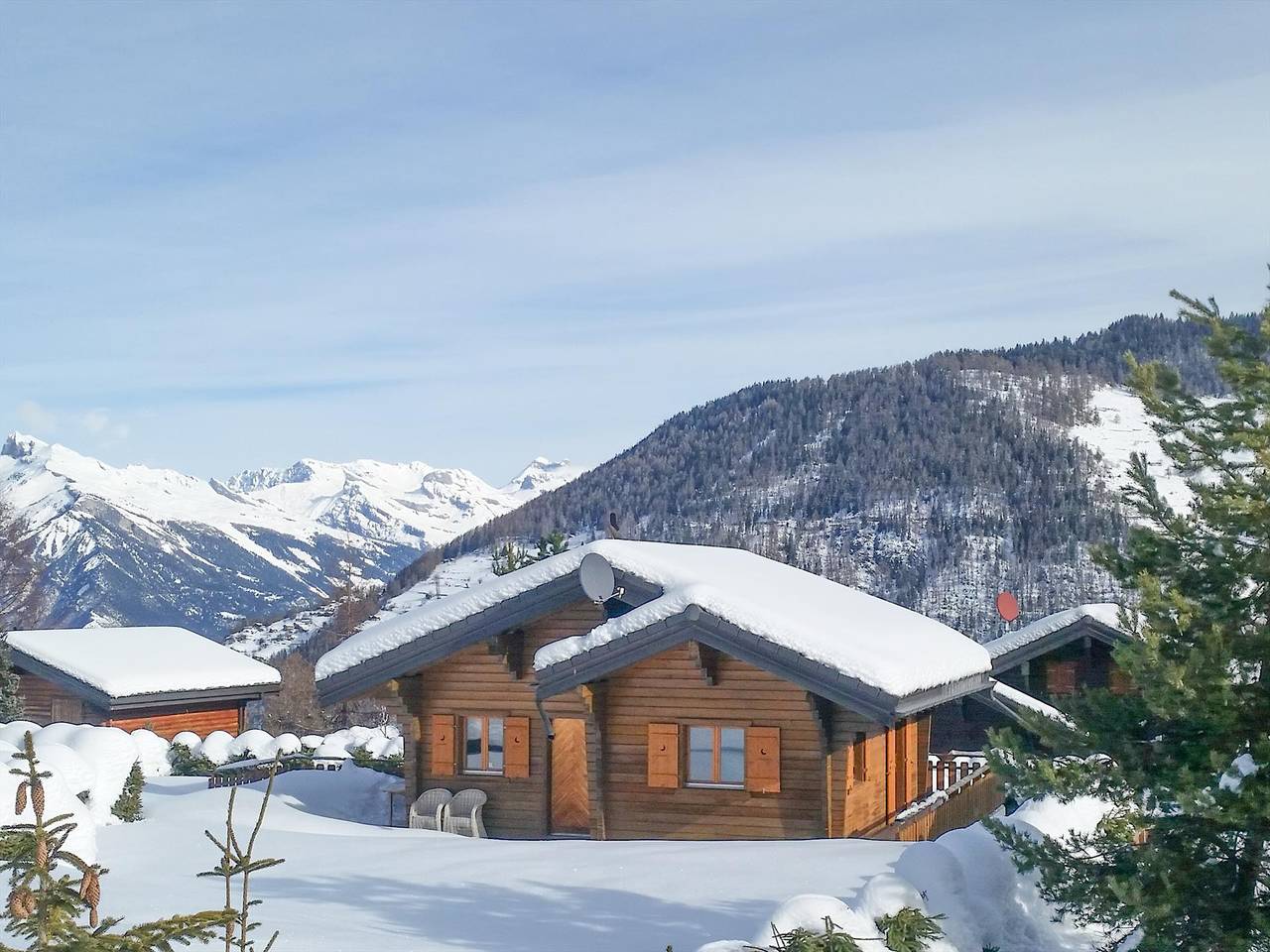 Chalet du Bourg in La Tzoumaz, Riddes
