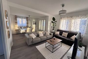 Gîte pour 6 personnes, avec jardin à Garges-lès-Gonesse