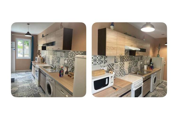 Appartement de vacances pour 5 personnes, avec jardin