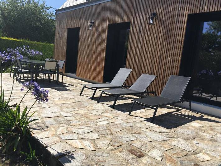Maison de vacances pour 8 personnes, avec jardin, animaux acceptés