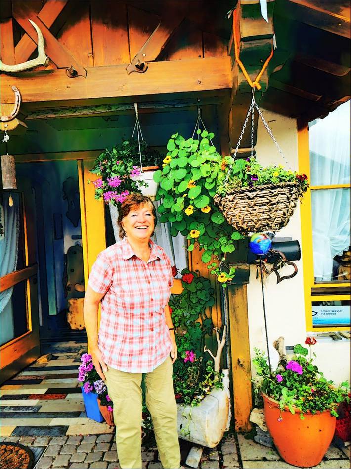 Ferienwohnung für 4 Personen, mit Ausblick und Balkon in Krün