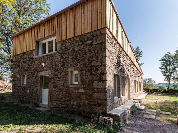 Steinhaus im Morvan mit Kamin und Garten in Champeau-en-Morvan, Montbard und Umgebung