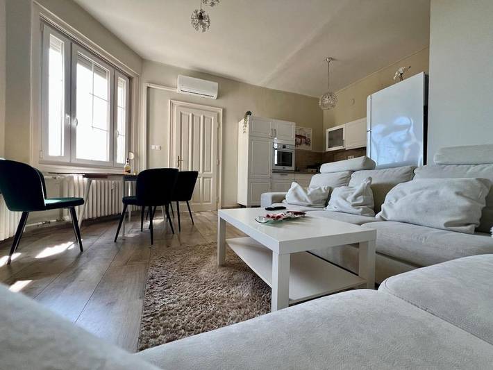 Apartament wakacyjny dla 4 osób, z Balkon i Taras oraz Widok w Debreczyn
