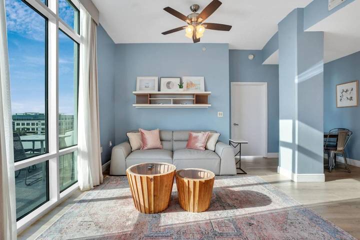 Lägenhet för 4 Personer, med balkong - 1