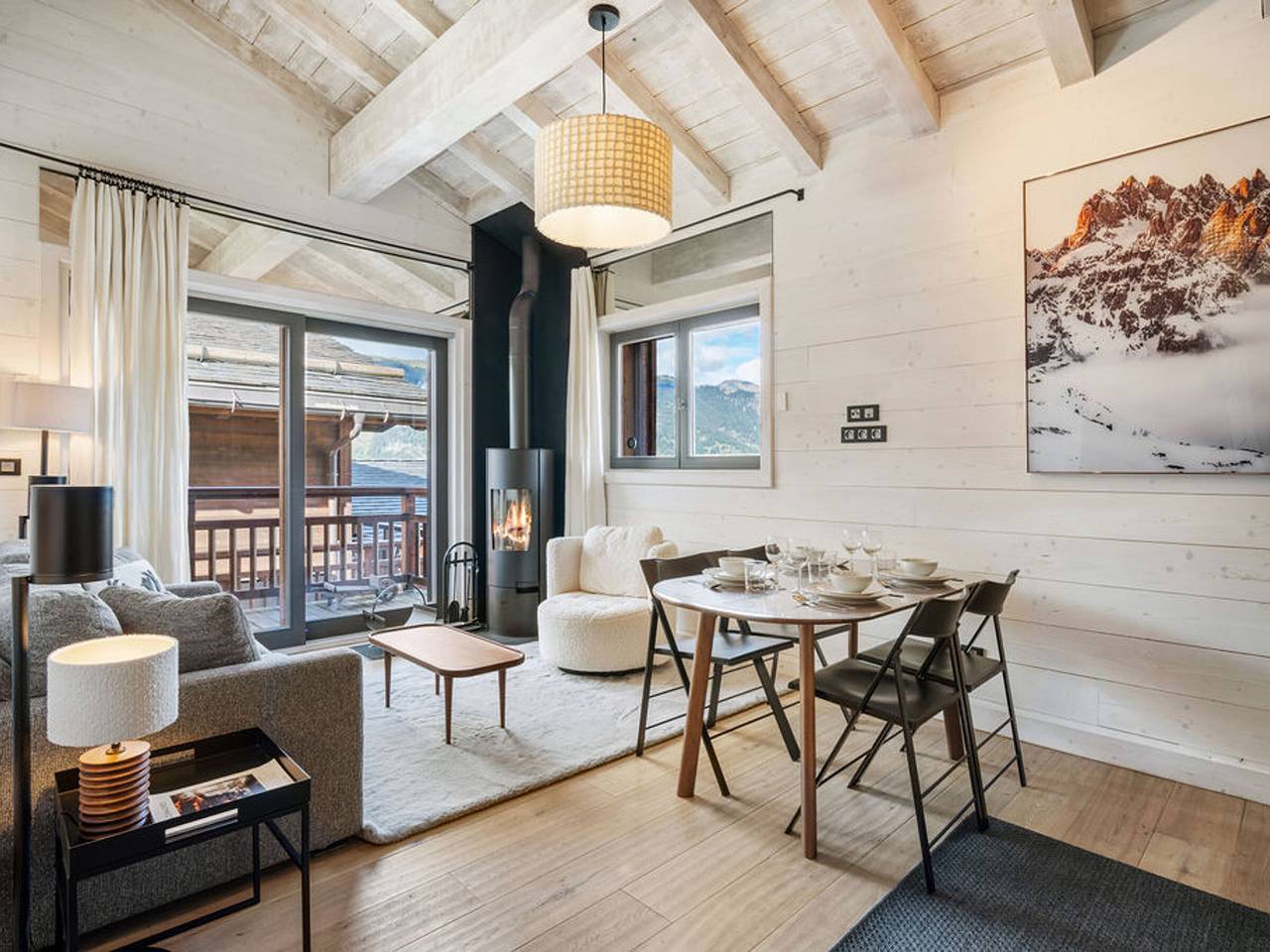 Ganze Wohnung, Charmante location pour 4 personnes au pied des pistes à Courchevel in La Tania, La Perrière
