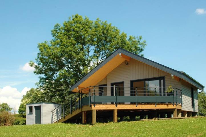 Chalet pour 2 personnes, avec Terrasse et Jardin dans les Ardennes