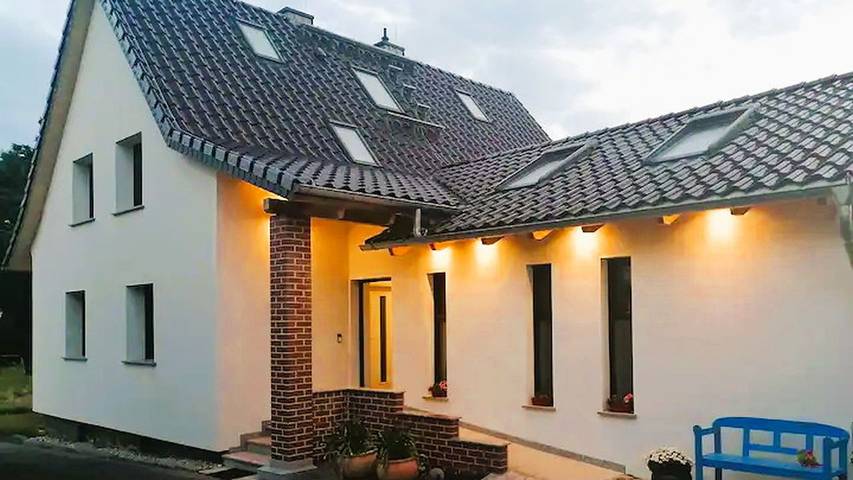 Ferienhaus für 3 Personen, mit Sauna und Garten in Haselbachtal