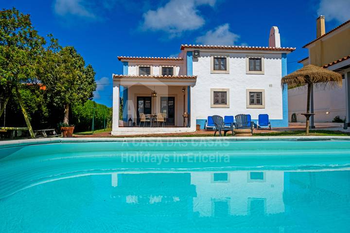 Casa de férias para 8 pessoas, com Terraço e Jardim em São Pedro da Cadeira