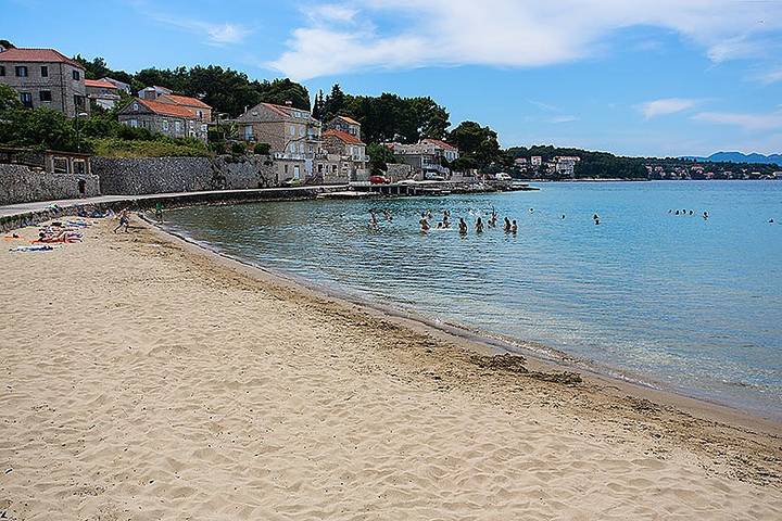 Ganze Wohnung, Ferienwohnung in Lumbarda mit Meerblick, Terrasse, Klimaanlage, W-Lan (869-4) in Lumbarda, Korcula