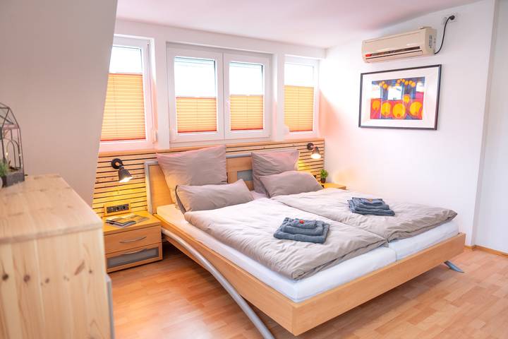 Ferienwohnung für 5 Personen, mit Balkon und Garten sowie Sauna in Oberschwaben - 2