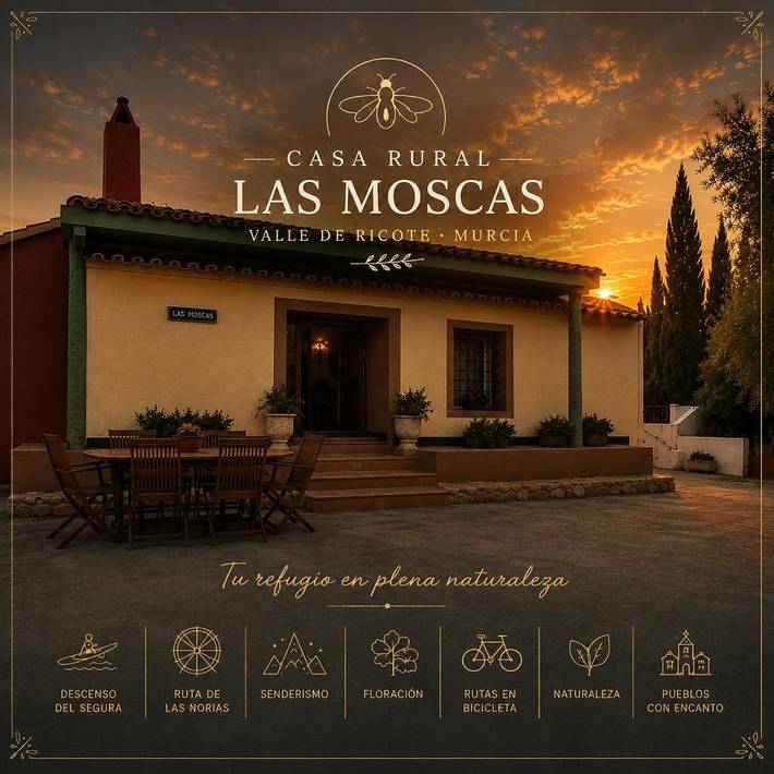 Location de vacances pour 6 personnes, avec Terrasse et Jardin ainsi que Piscine et Vue à Abarán