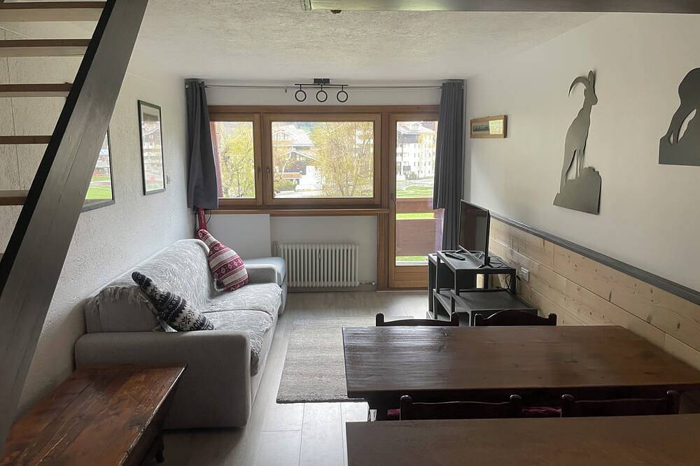 Ganze Wohnung, La Thuile Two-room apartment on the slopes in La Thuile (Dorf), La Thuile