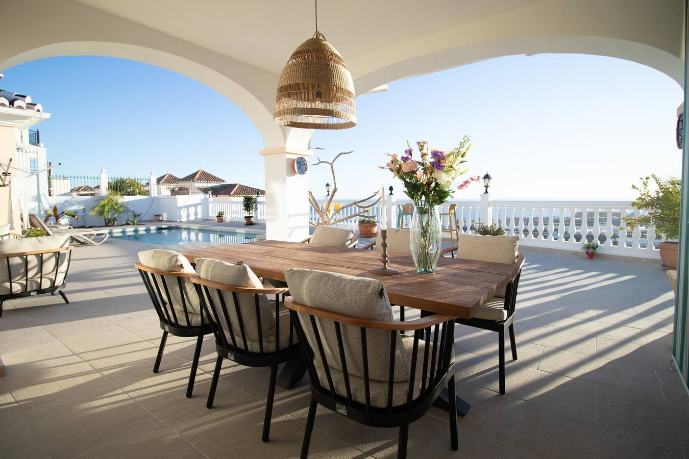 Villa 'Rd01 Atalaya' met Uitzicht op Zee, Wifi en Airconditioning in Torrox Costa, Torrox