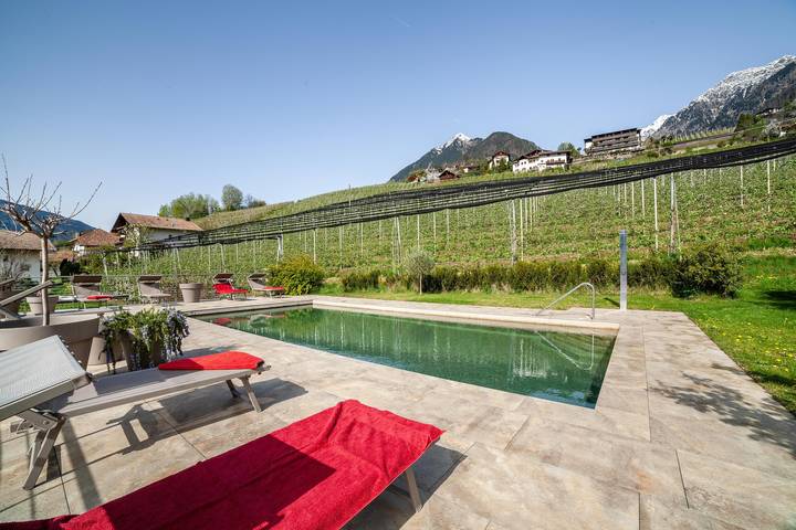 Ganze Wohnung, Ferienunterkunft "Gasserhof Ferienwohnung Jonagold" in Kuens, Passeiertal
