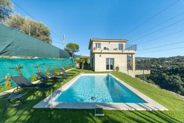 Villa for 8 Guests in Nice (France), Nice region, Picture 3