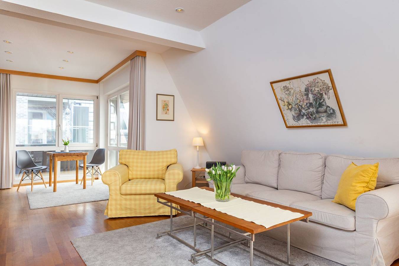 Ganze Wohnung, Jungnamensand : Ferienwohnung in Wittdün am Wattenmeer von Amrum - Meerblick, Hund willkommen in Wittdün, Amrum