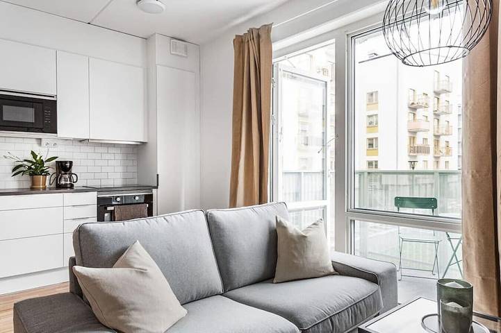 Ganze Wohnung, Modern Stylish Apartment With Balcony In Stockholm in Schwedische Ostsee