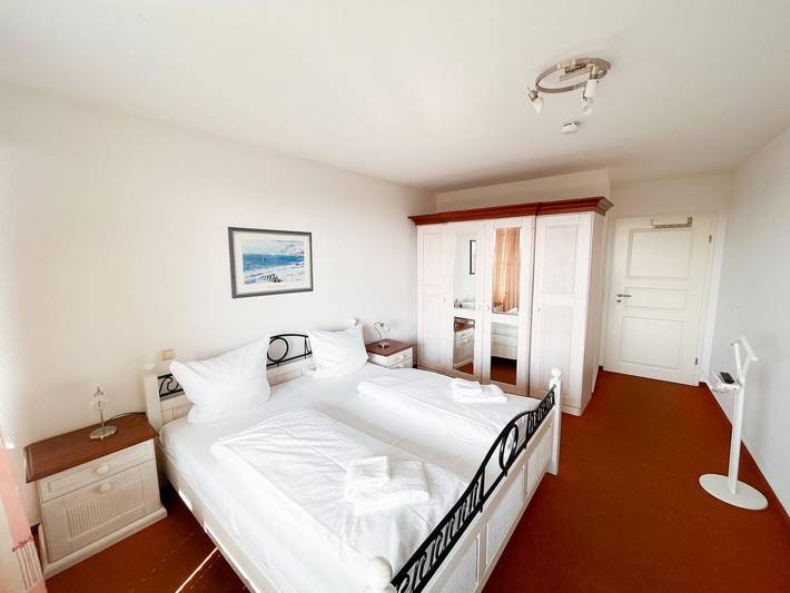 Ferienwohnung für 4 Personen, mit Balkon und Terrasse sowie Sauna und Seeblick in Rerik