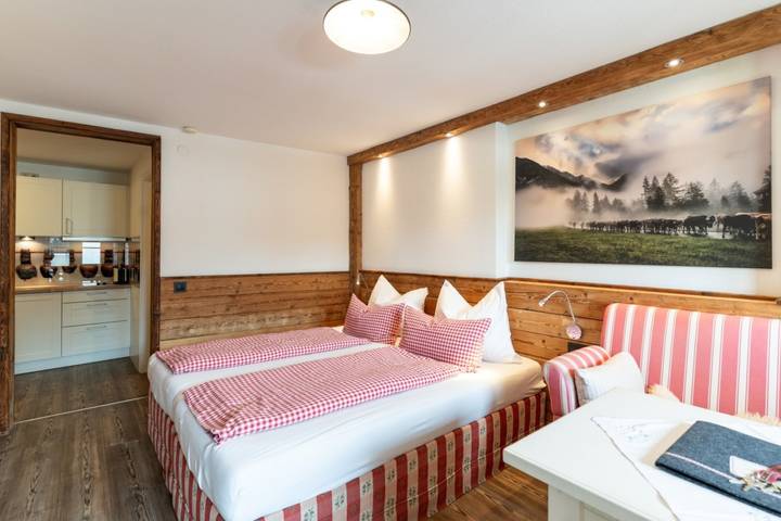 Hütte für 2 Personen, mit Garten und Balkon, mit Haustier in den Allgäuer Alpen - 3