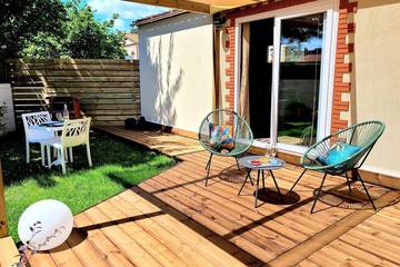 Gîte pour 2 personnes, avec jardin et terrasse à Saint-Aignan-Grandlieu