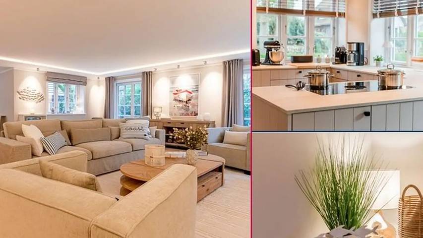 Ferienhaus für 7 Personen, mit Terrasse und Garten sowie Sauna, mit Haustier - 1