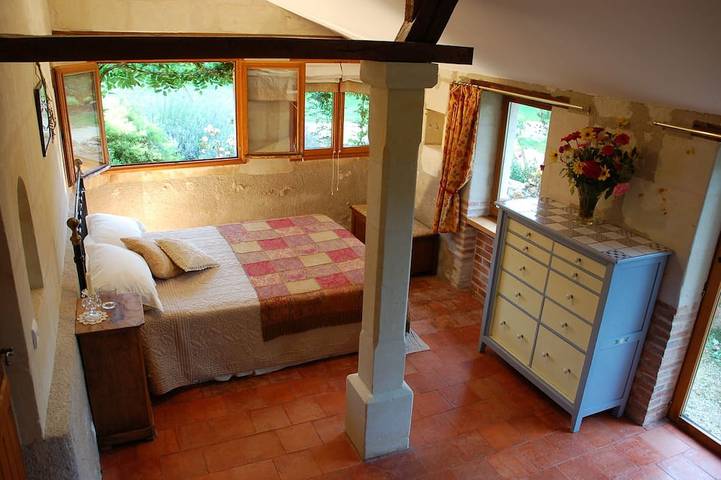 Les Rosiers Die Logis du Pressoir in Brion, Angers und Umgebung