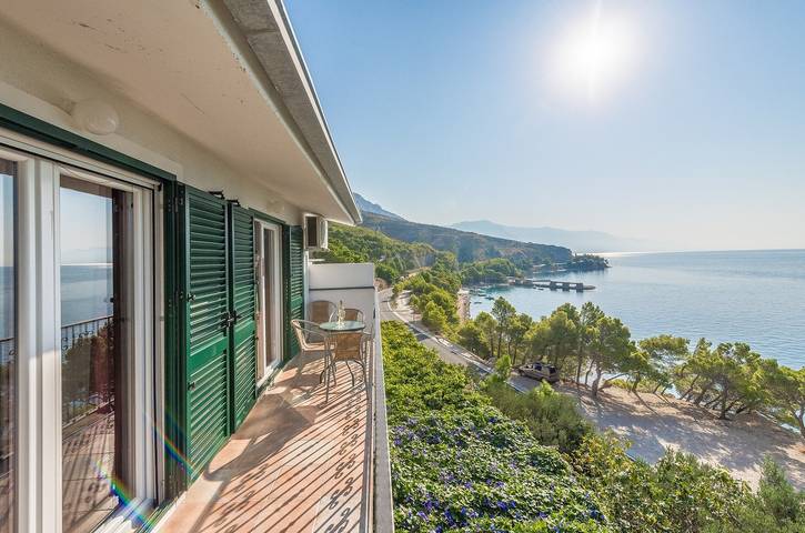 Ferienwohnung für 4 Personen, mit Balkon/Terrasse in Lokva Rogoznica