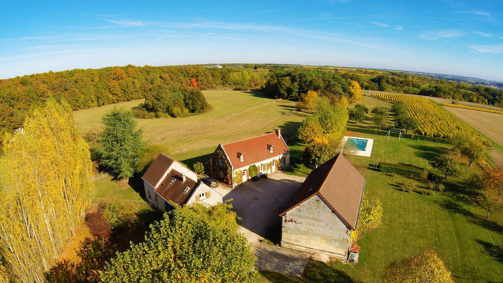 La Ferme - Domaine Les Drageonnières in Montrichard, Région de Blois