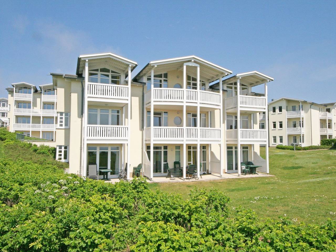 Ganze Ferienwohnung, Csp: Haus Greifswalder Bodden Wohnung Nr. 06 mit Meerblick - Haus Greifswalder Bodden Wohnung Nr. 06 mit Meerblick in Göhren, Rügen