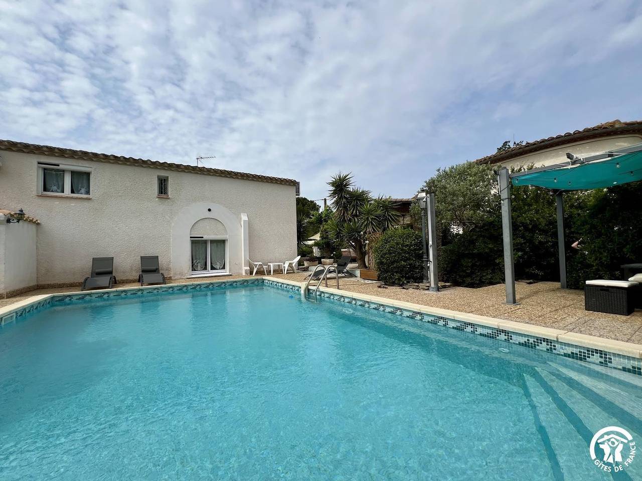 Gîte für 6 Personen mit Terrasse in La Redorte, Carcassonne und Umgebung