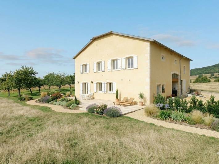 Gîte pour 6 personnes, avec Jacuzzi ainsi que Jardin et Sauna