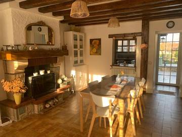 Gîte pour 7 personnes, avec vue et jardin à Montry