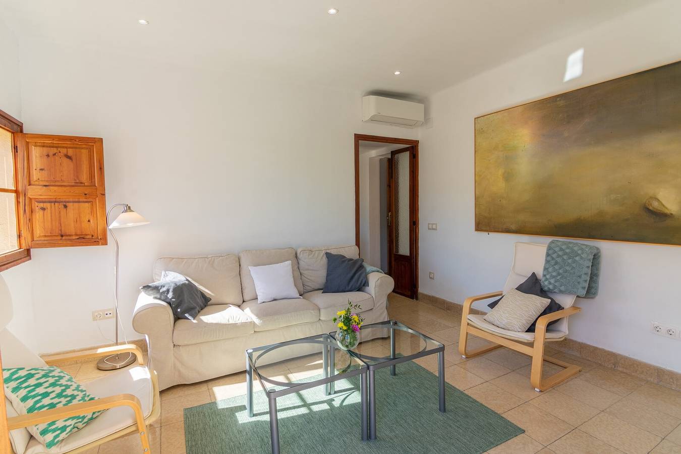 Apartamento entero, Apartamento 'Maca Sol' con terraza privada, Wi-Fi y aire acondicionado in Campanet, Interior de Mallorca