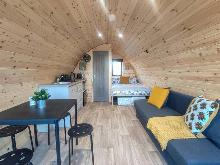 Ferienhaus für 4 Personen, mit Terrasse und Garten sowie Ausblick in County Sligo