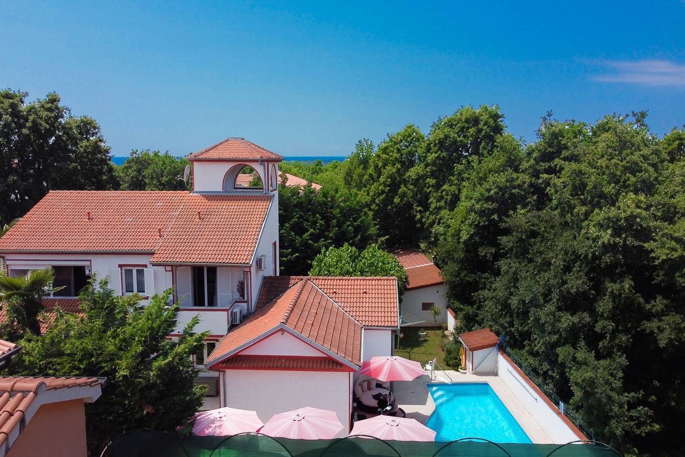 Villa Valis Aurea mit privatem Pool und großen Gar in Kukci, Porec und Umgebung