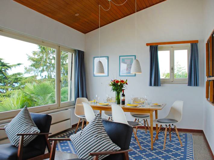 Ferienhaus für 2 Personen, mit Garten und Ausblick sowie Seeblick, mit Haustier in Lugano - 3