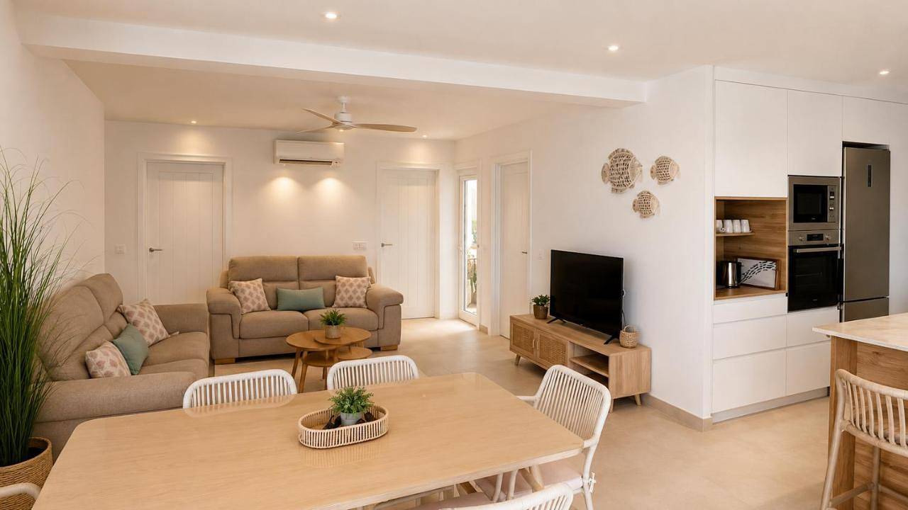 Three-Bedroom House in Punta Prima, Sant Lluís