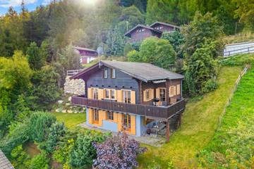 Ferienhaus für 8 Personen, mit Terrasse und Garten, mit Haustier in Nendaz