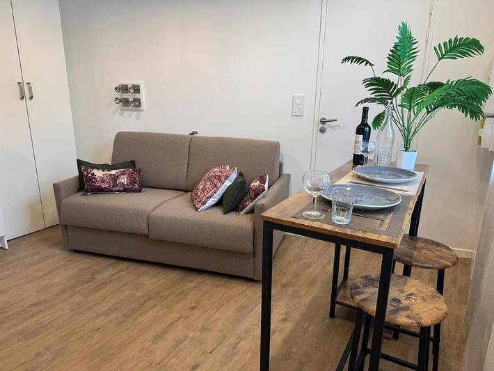 Appartement de vacances pour 2 personnes, avec jardin et terrasse