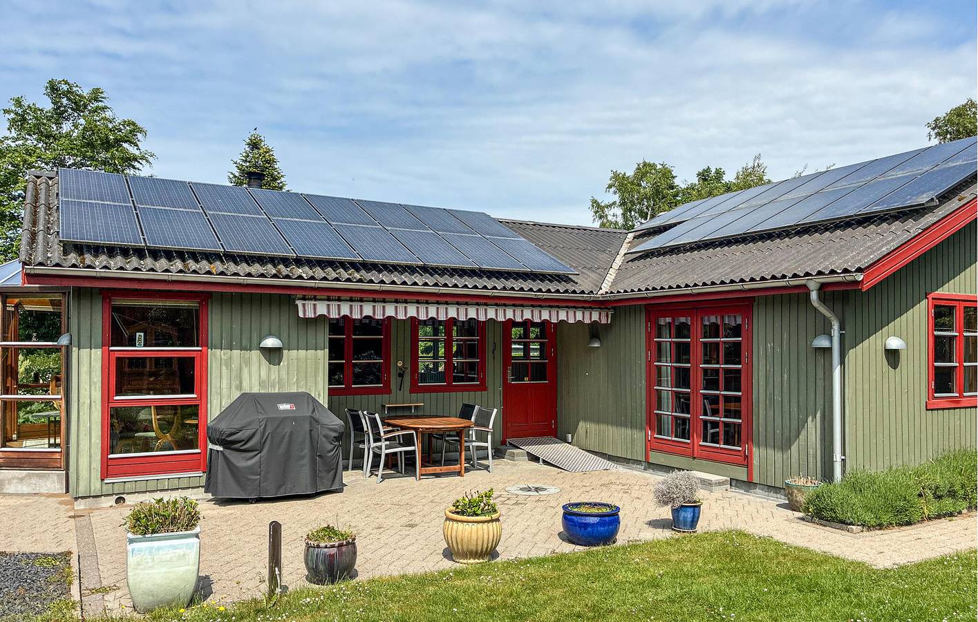 Ferienhaus für 6 Personen mit Terrasse in Kaldred, Kalundborg und Umgebung