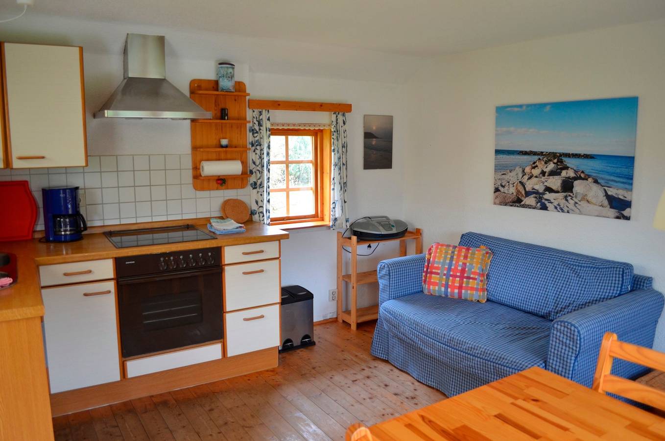 Werner, Nicole: Ferienhaus "Das blaue Haus" in Kalifornien (Ostsee), Schönberg